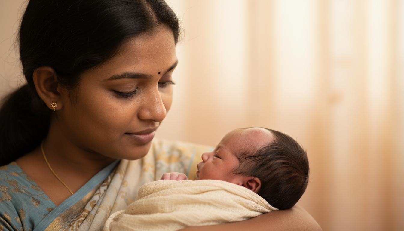 Is your newborn baby's head swollen? It could be (Caput Succedaneum)!