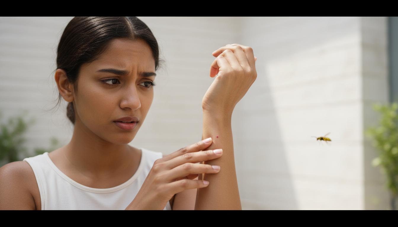 Have you ever been stung by a yellow jacket? (Yellow Jacket Sting) What do you do if you do?