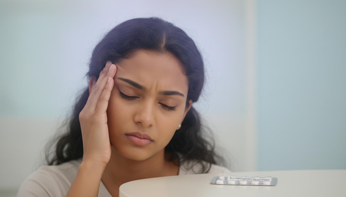 Do you get migraines that make your head feel like it's going to explode? Let's learn about these Sumatriptan; Naproxen pills!