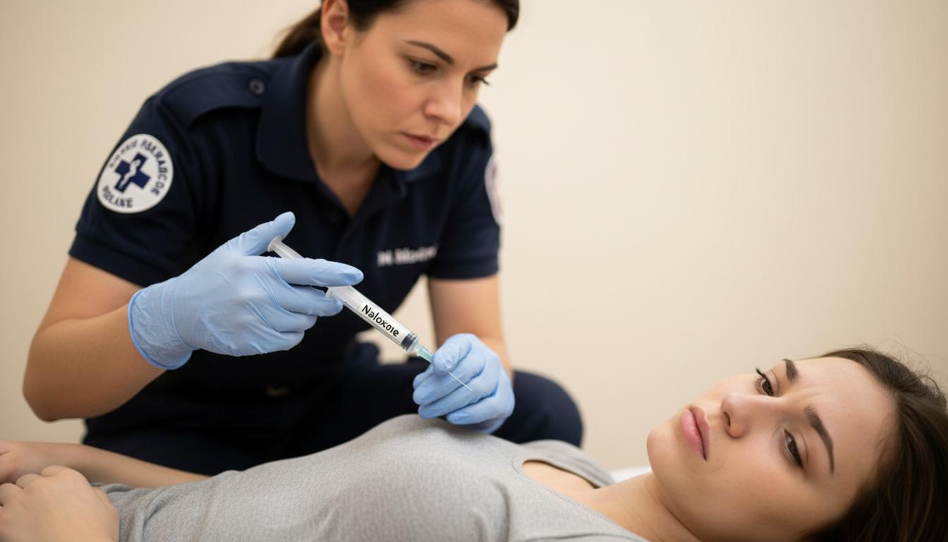 Naloxone injection can save lives in case of opioid poisoning!