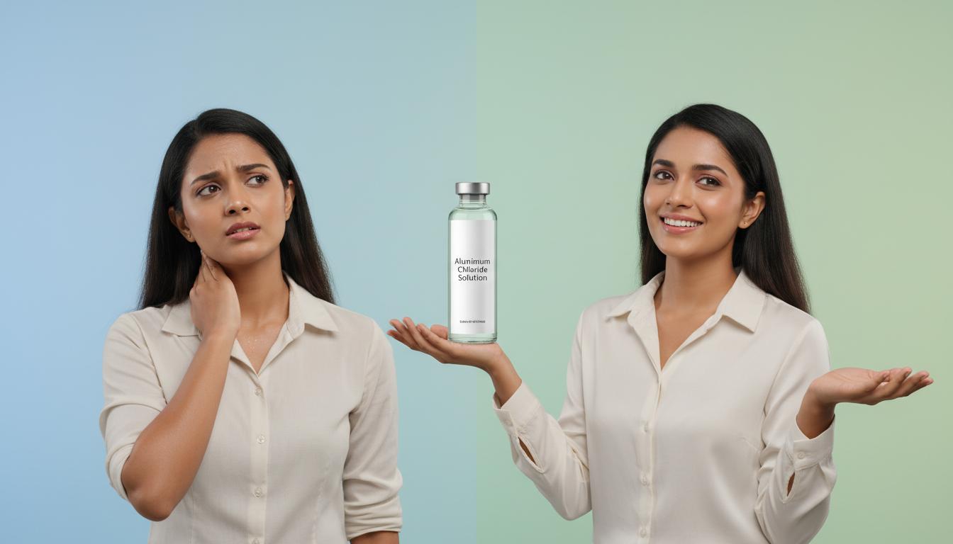 Do you sweat a lot too? Let's learn about this (Aluminum Chloride) solution!