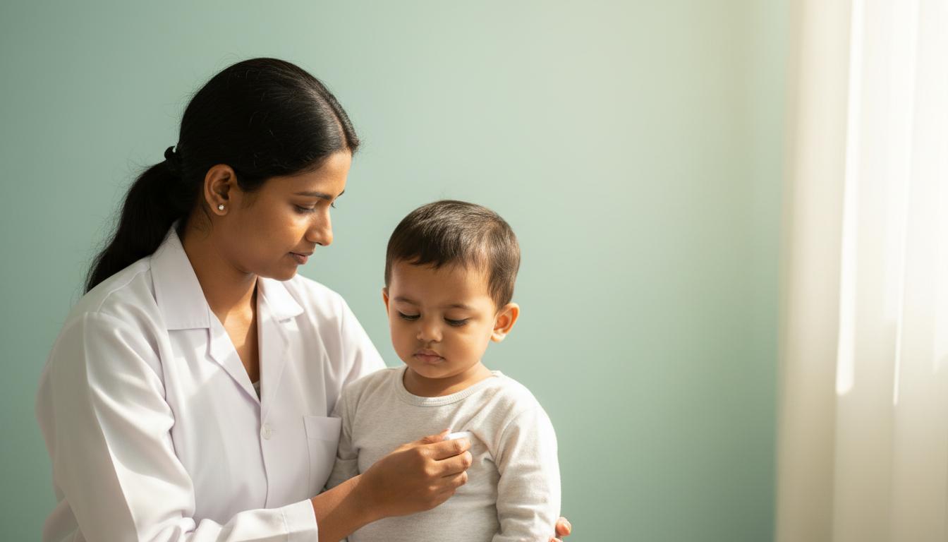 ඔයාගේ පොඩිත්තාගේ කිහිල්ලෙන් උණ බලමුද? (Axillary Temperature) – හරියටම කරන හැටි!