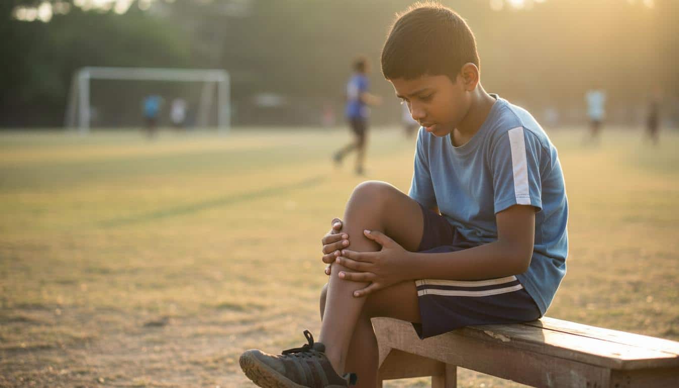 ඔයාගෙ දරුවත් දණහිසේ වේදනාවෙන්ද? ඒ ඔස්ගුඩ්-ශ්ලැටර් (Osgood-Schlatter Disease) තත්ත්වෙ වෙන්න පුළුවන්!