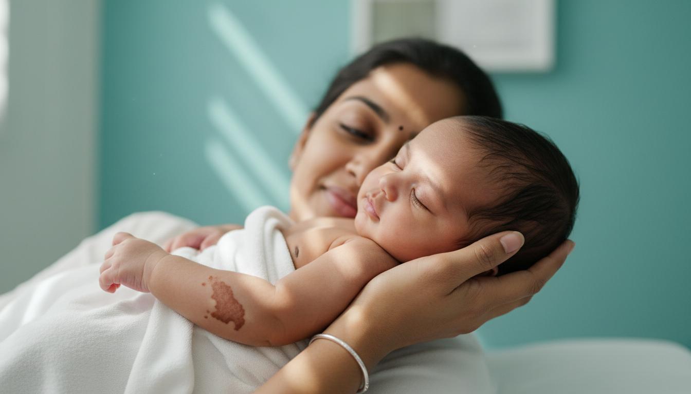 ඔයාගේ බබාගේ ඇඟේ උපන් ලපයක් (Birthmark) තියෙනවද? අපි මේ ගැන කතා කරමු!