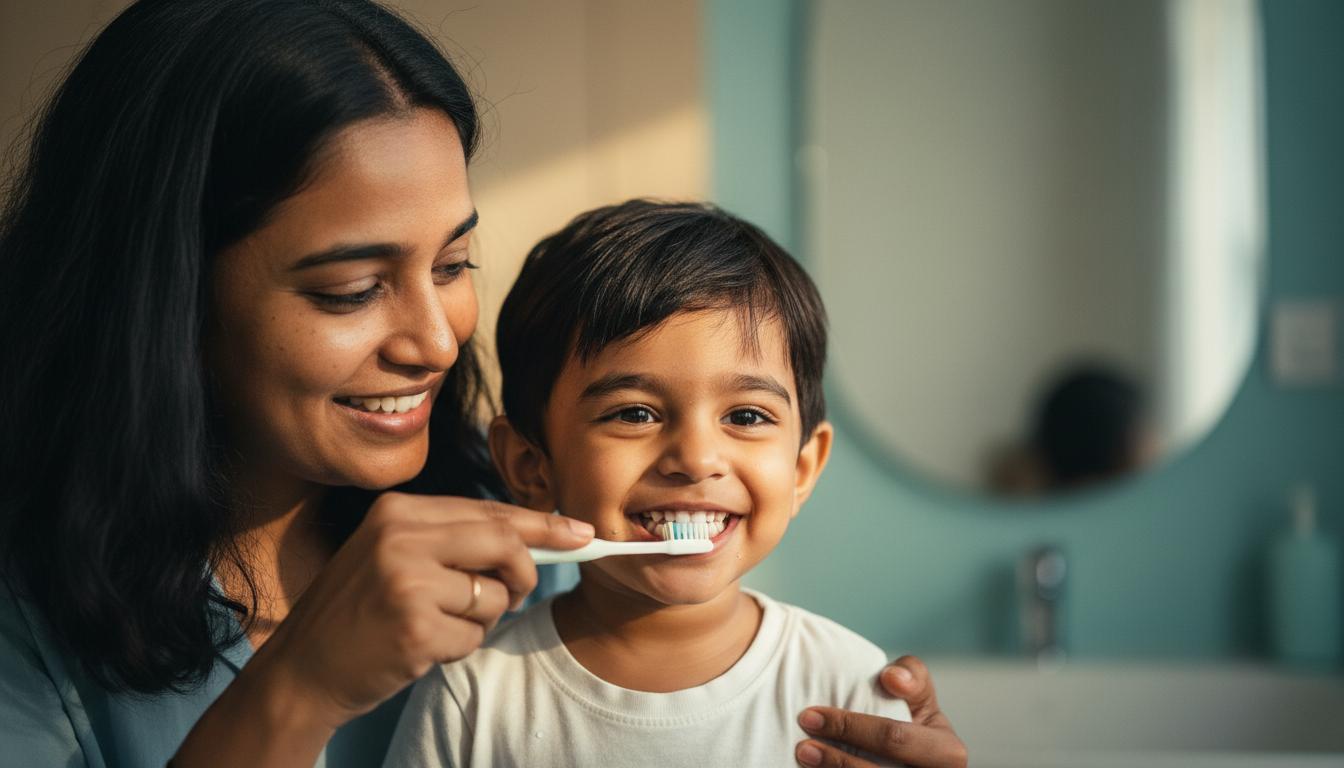 ඔයාගේ පොඩිත්තාගේ දත් ටික පරිස්සම් කරගන්නේ කොහොමද? (Child Dental Health) අපි මේ ගැන කතා කරමු! ඔයාගේ පොඩිත්තාගේ දත් ටික පරිස්සම් කරගන්නේ කොහොමද? (Child Dental Health) අපි මේ ගැන කතා කරමු!