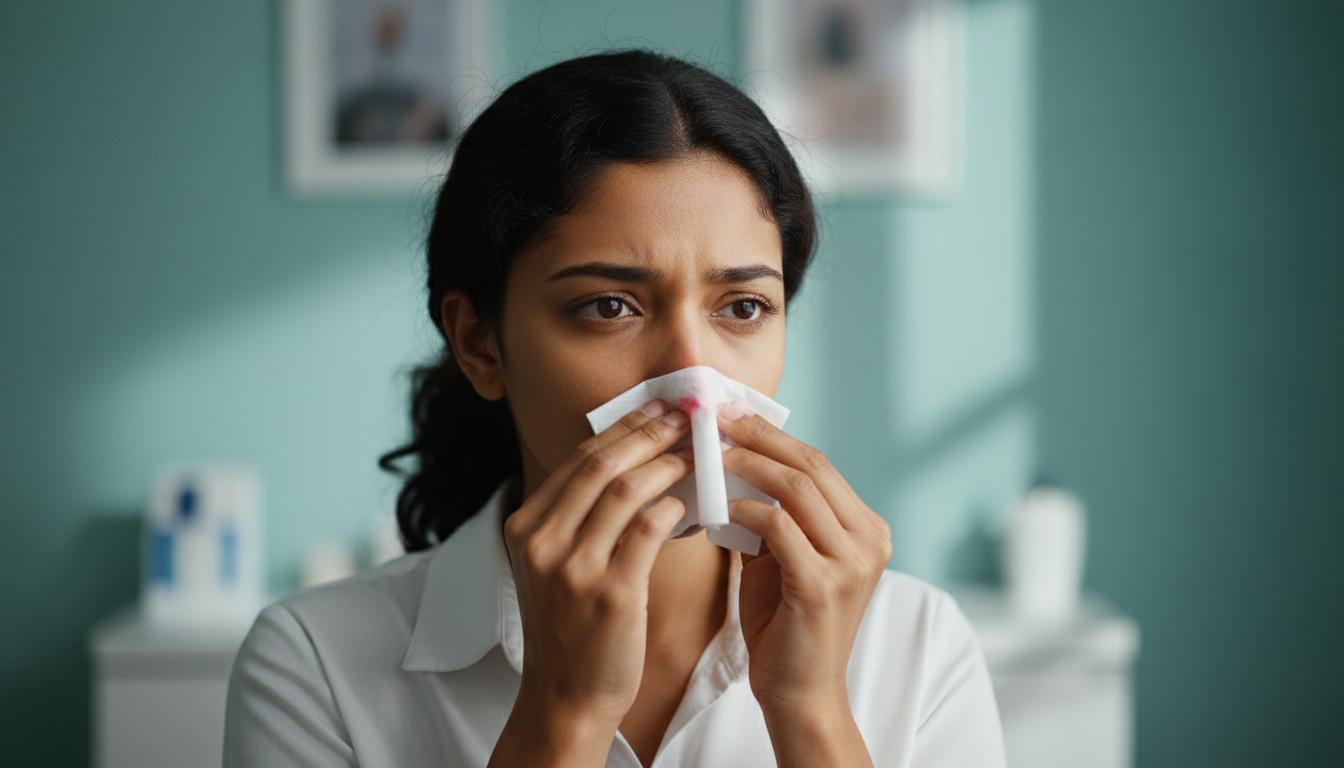 ඔයාටත් නිතරම නහයෙන් ලේ එනවද? (Nosebleed) අපි මේ ගැන කතා කරමු!