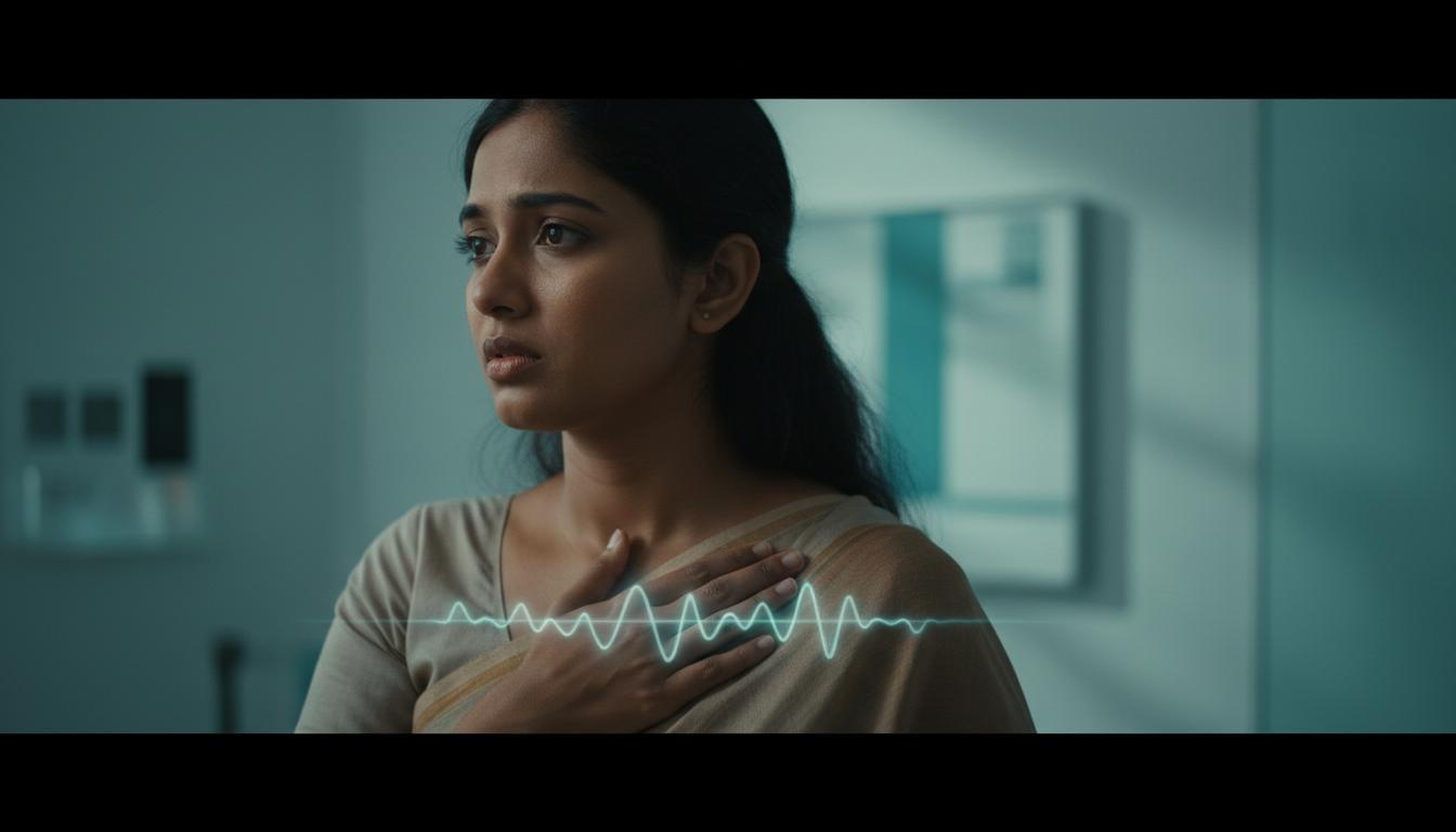 ඔයාගෙත් හදවත වේගෙන් ගැහෙනවද? පපුවෙ සමනල්ලු වගේද? (Palpitations) අපි මේ ගැන කතා කරමු! ඔයාගෙත් හදවත වේගෙන් ගැහෙනවද? පපුවෙ සමනල්ලු වගේද? (Palpitations) අපි මේ ගැන කතා කරමු!