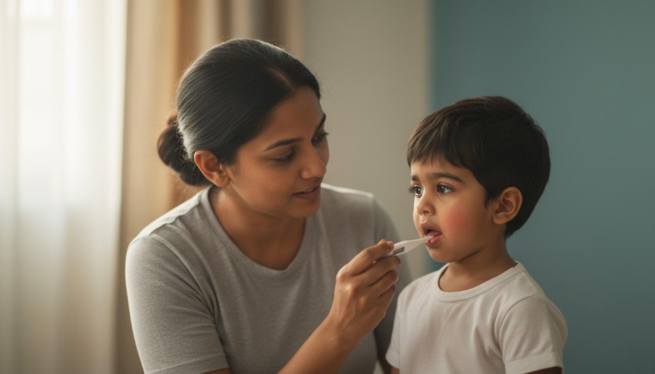 ඔයාගේ පොඩි දරුවාගේ කටින් උණ බලන්නේ කොහොමද? (Oral Temperature) අපි මේ ගැන හරියටම කතා කරමු! ඔයාගේ පොඩි දරුවාගේ කටින් උණ බලන්නේ කොහොමද? (Oral Temperature) අපි මේ ගැන හරියටම කතා කරමු!