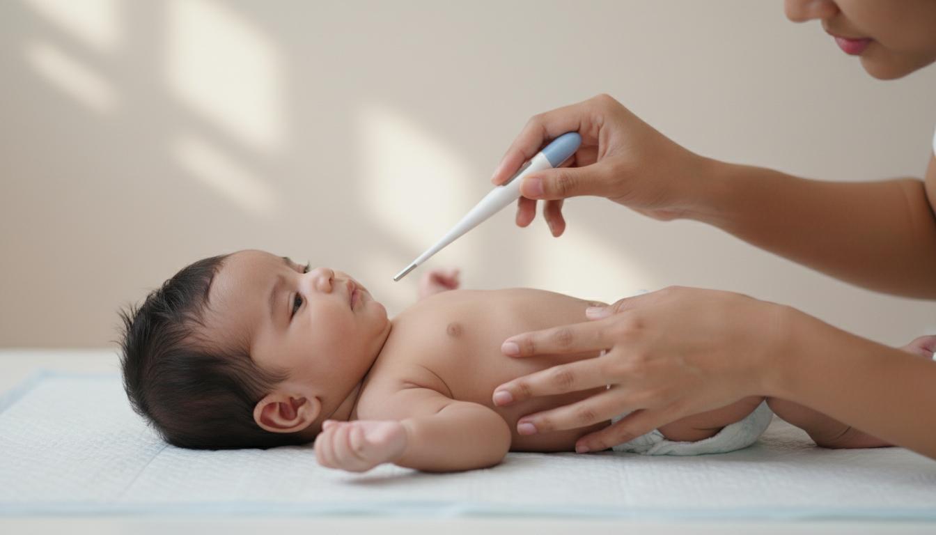 El vostre petit t&eacute; febre? Apreneu la manera correcta de comprovar la temperatura rectal | Nirogi Lanka