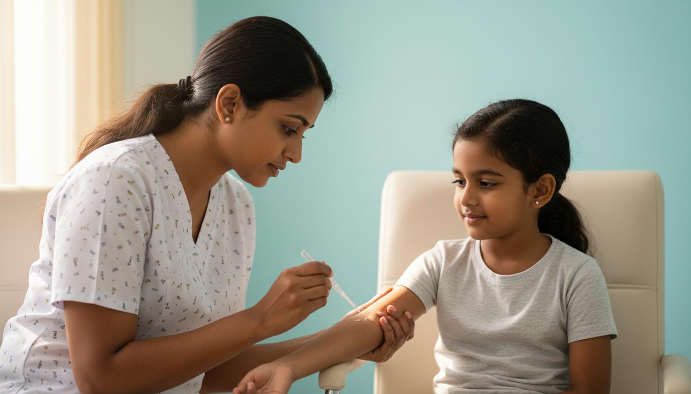 ඔයාගේ බබාටත් මොනවා හරි අසාත්මිකතාවක් (Allergy) තියෙනවද? හමේ කරන පරීක්ෂණය (Skin Test) ගැන හැමදේම දැනගමු! ඔයාගේ බබාටත් මොනවා හරි අසාත්මිකතාවක් (Allergy) තියෙනවද? හමේ කරන පරීක්ෂණය (Skin Test) ගැන හැමදේම දැනගමු!
