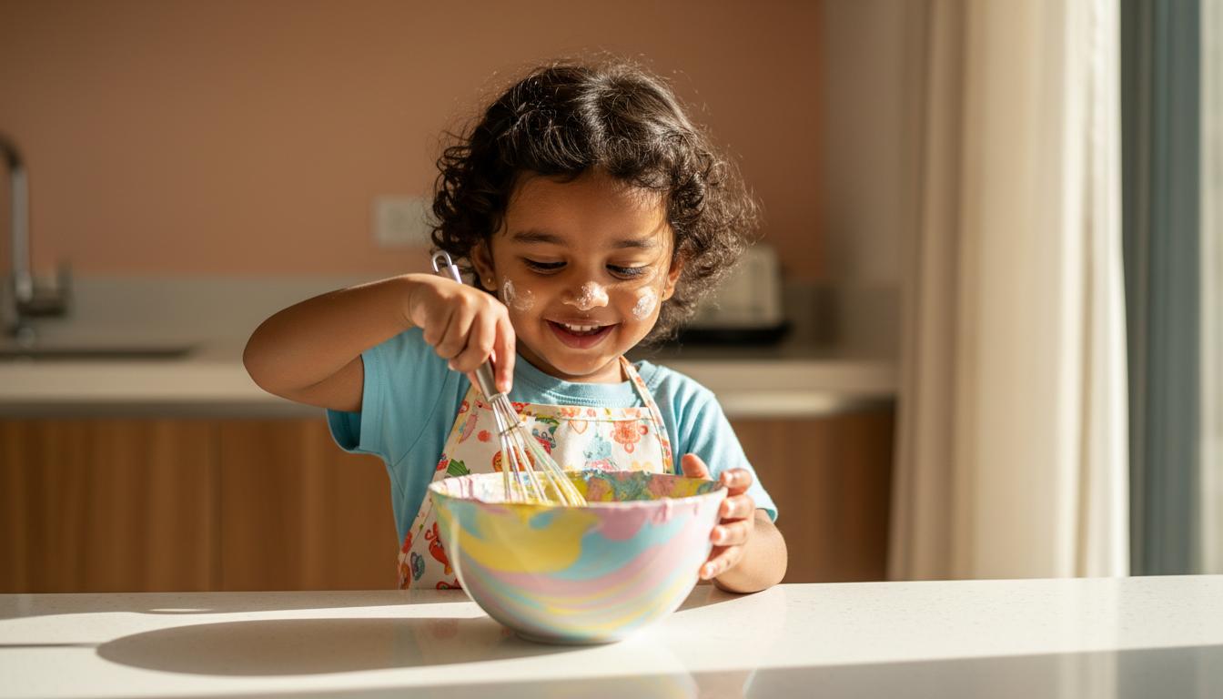 ඔයාගේ පොඩ්ඩත් එක්ක කුස්සියේ උයමුද? (Cooking With Preschoolers) – මේකෙන් දරුවට ලැබෙන වාසි දැනගත්තම ඔයා පුදුම වෙයි!