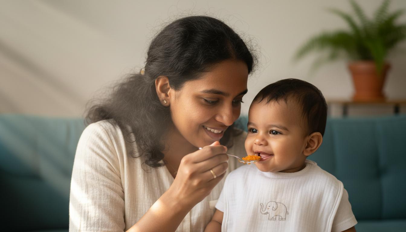 ඔයාගේ මාස 4-7 බබාට අමතර කෑම දෙන්න පටන් ගන්නේ කොහොමද? (Solid Foods) අපි මේ ගැන කතා කරමු!
