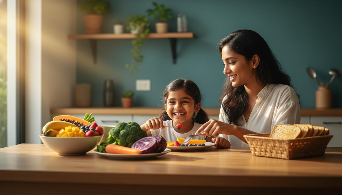 ඔයාගේ දරුවාට හොඳ කෑම පුරුදු (Healthy Eating) ඇති කරන්නේ කොහොමද? අපි මේ ගැන කතා කරමු!