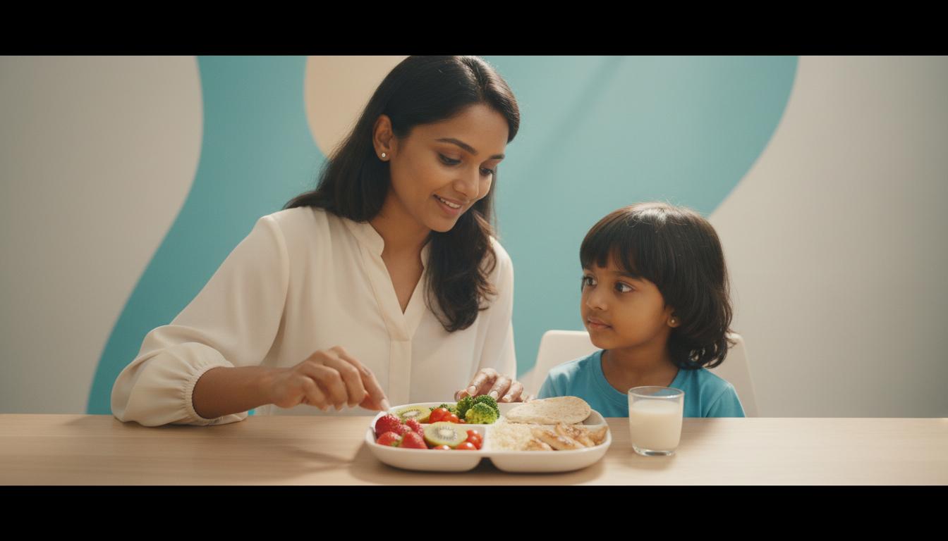 ඔයාගේ දරුවට පෝෂණීය කෑම වේලක් දෙන්නෙ කොහොමද? (MyPlate Food Guide) එකෙන් උදව්වක් ගමුද?