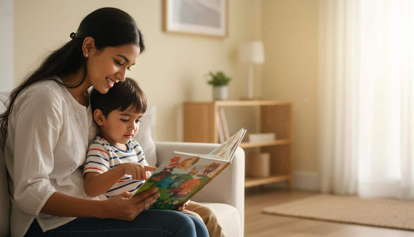 ඔයාගේ පොඩිත්තත් එක්ක කතන්දර කියවමුද? (Preschool Story Time) පොතපතට හුරු කරමු!