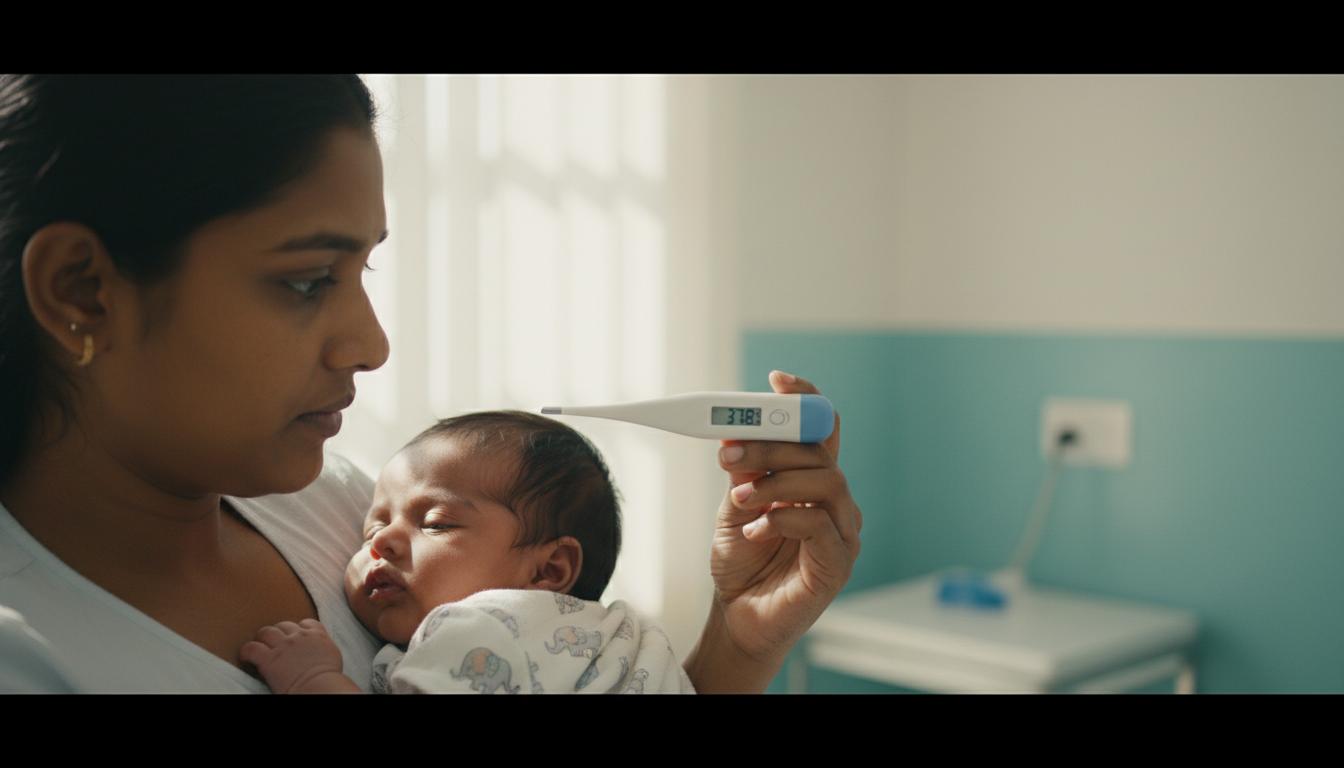 පොඩි බබාලගේ ඇඟේ උණ හරියටම බලන්නේ කොහොමද? (Rectal Temperature) අපි කතා කරමු!