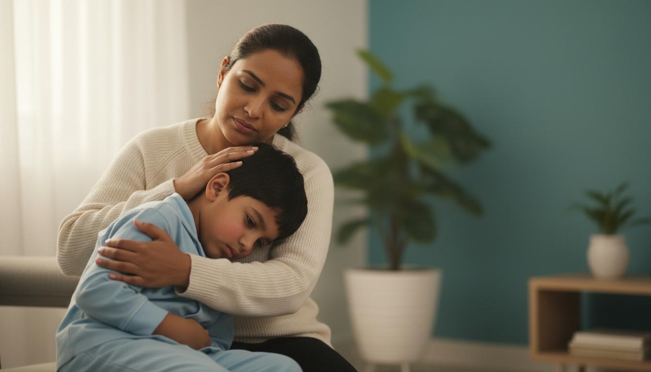 අනේ, මගේ දරුවා වමනේ දානවනේ! (Vomiting) බය වෙන්න එපා, අපි මේ ගැන කතා කරමු!