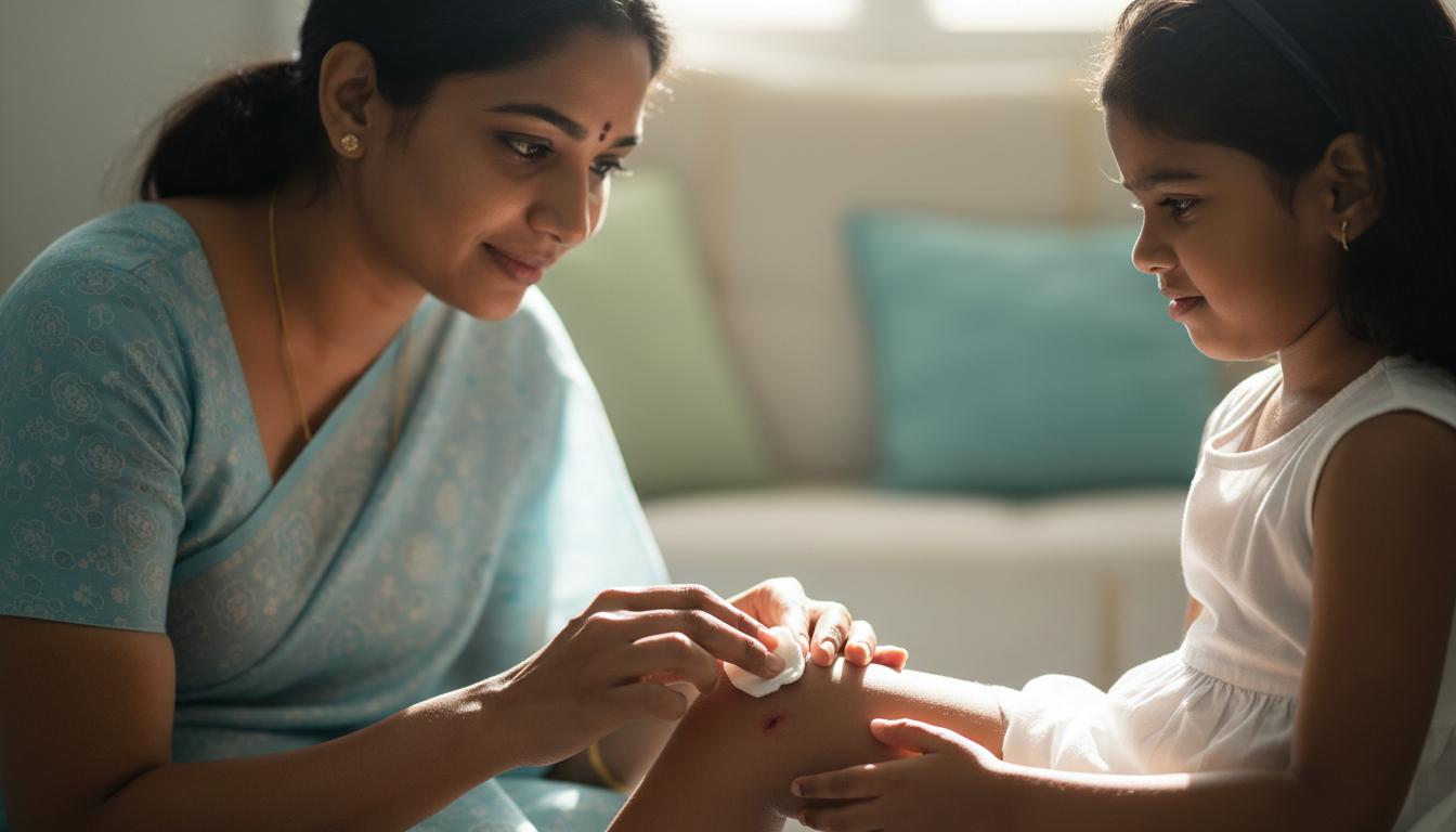 ඔයාගේ පොඩිත්තට තුවාලයක් වුණාද? තුවාල සුවවීම සහ රැකවරණය (Wound Healing and Care) ගැන අපි කතා කරමු!