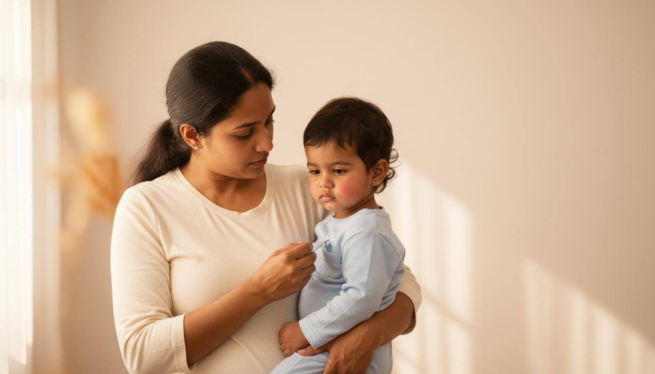 Want to know exactly how to take your little one's axillary temperature?