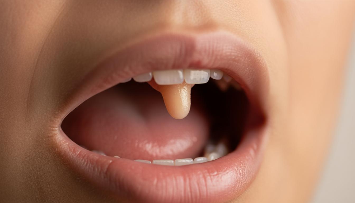 The little teardrop hanging in the mouth! Today we'll talk about this 'uvula'.