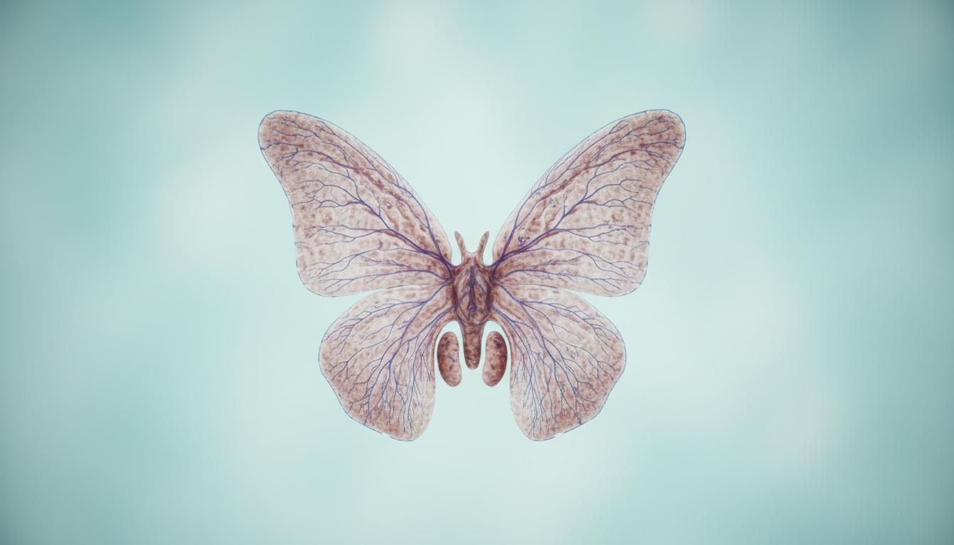 ඔයාගේ බෙල්ලේ තියෙන මේ පුංචි සමනලයා ගැන දන්නවද? අපි කතා කරමු තයිරොයිඩ් (Thyroid) ග්‍රන්ථිය ගැන!