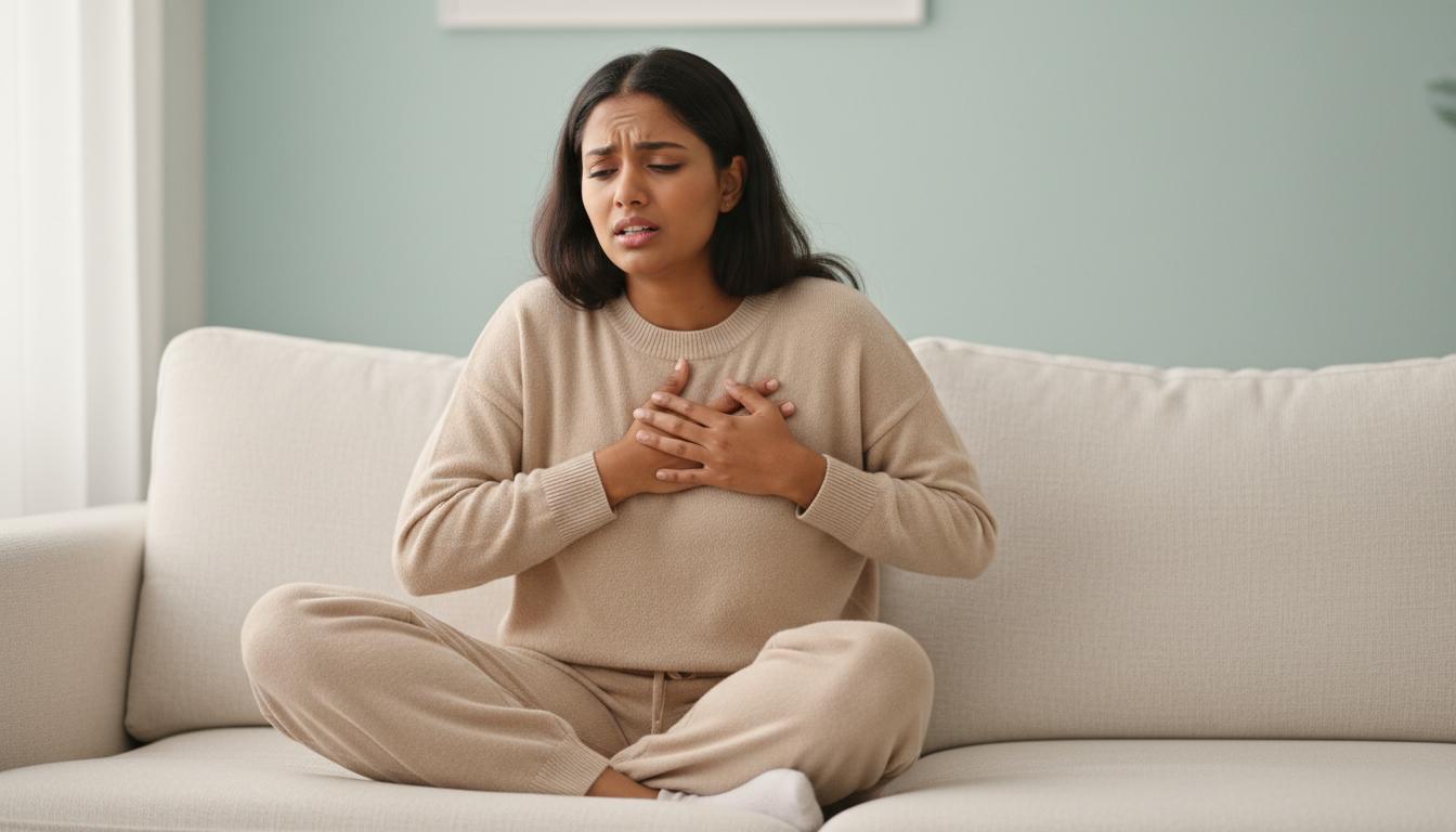Você também sente dor no peito à noite, mesmo em repouso? Pode ser angina de Prinzmetal!