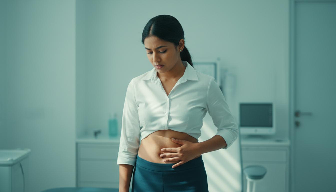 Is it a hernia in the stomach? Shall we talk about a ventral hernia?