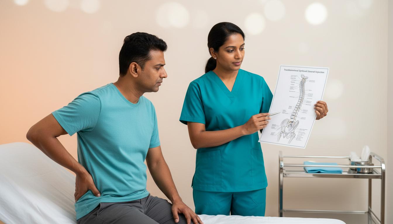 Let's learn about a special injection for back pain? (Transforaminal Epidural Steroid Injection)