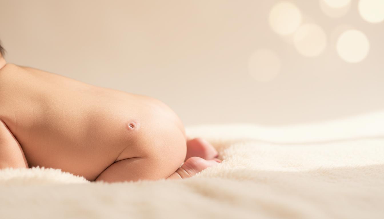 Does your baby have a small dimple on his back? Let's learn about this sacral dimple.