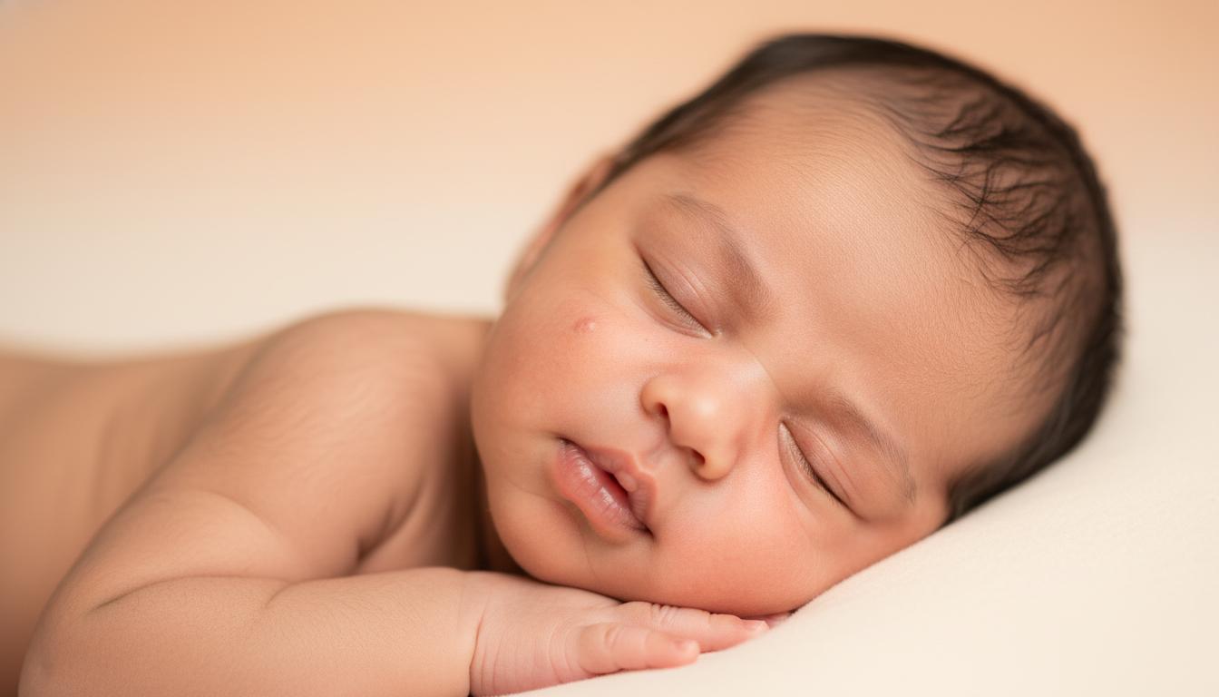 Does your little one have acne on his face? Let's talk about baby acne!
