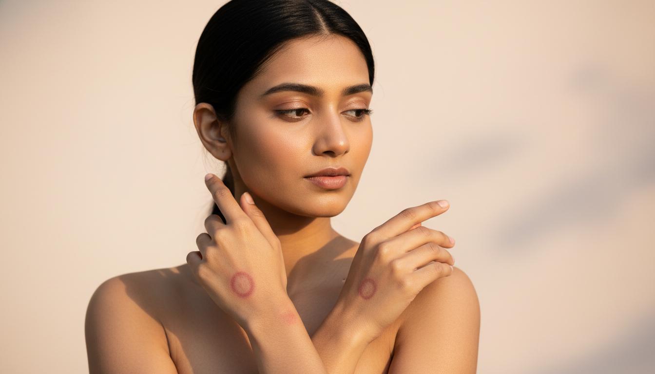 Do you also get round spots on your skin? Let's talk about this (Granuloma Annulare)!