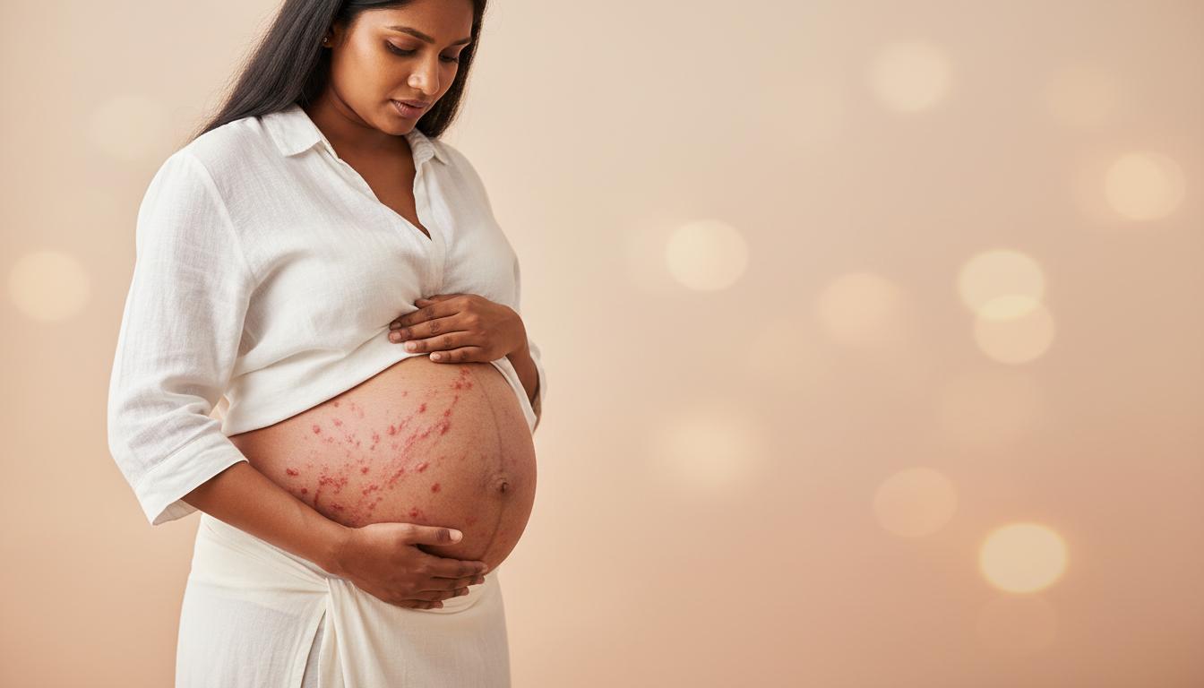 Do you also get this itchy rash during pregnancy? (PUPPP Rash) Let's talk about this!