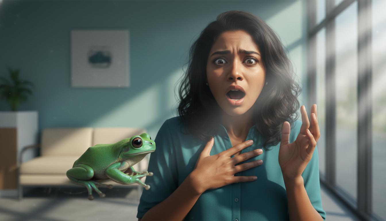 Do you also have a fear of frogs and toads? (Ranidaphobia) Let's talk about this!