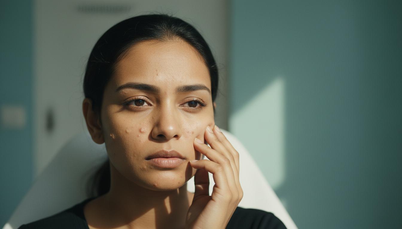 ඔයාගේ සමේත් පොඩි ගැටිති ඇවිල්ලද? ඒ සෙබේෂස් හයිපර්ප්ලේෂියා (Sebaceous Hyperplasia) වෙන්න පුළුවන්!
