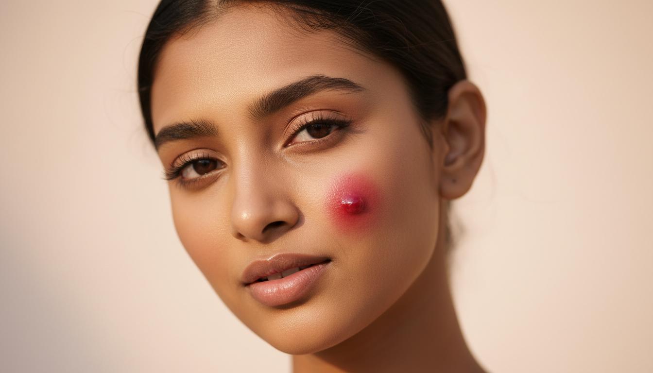 Let's learn exactly what a blood-filled pimple is. Don't be afraid, let's talk!