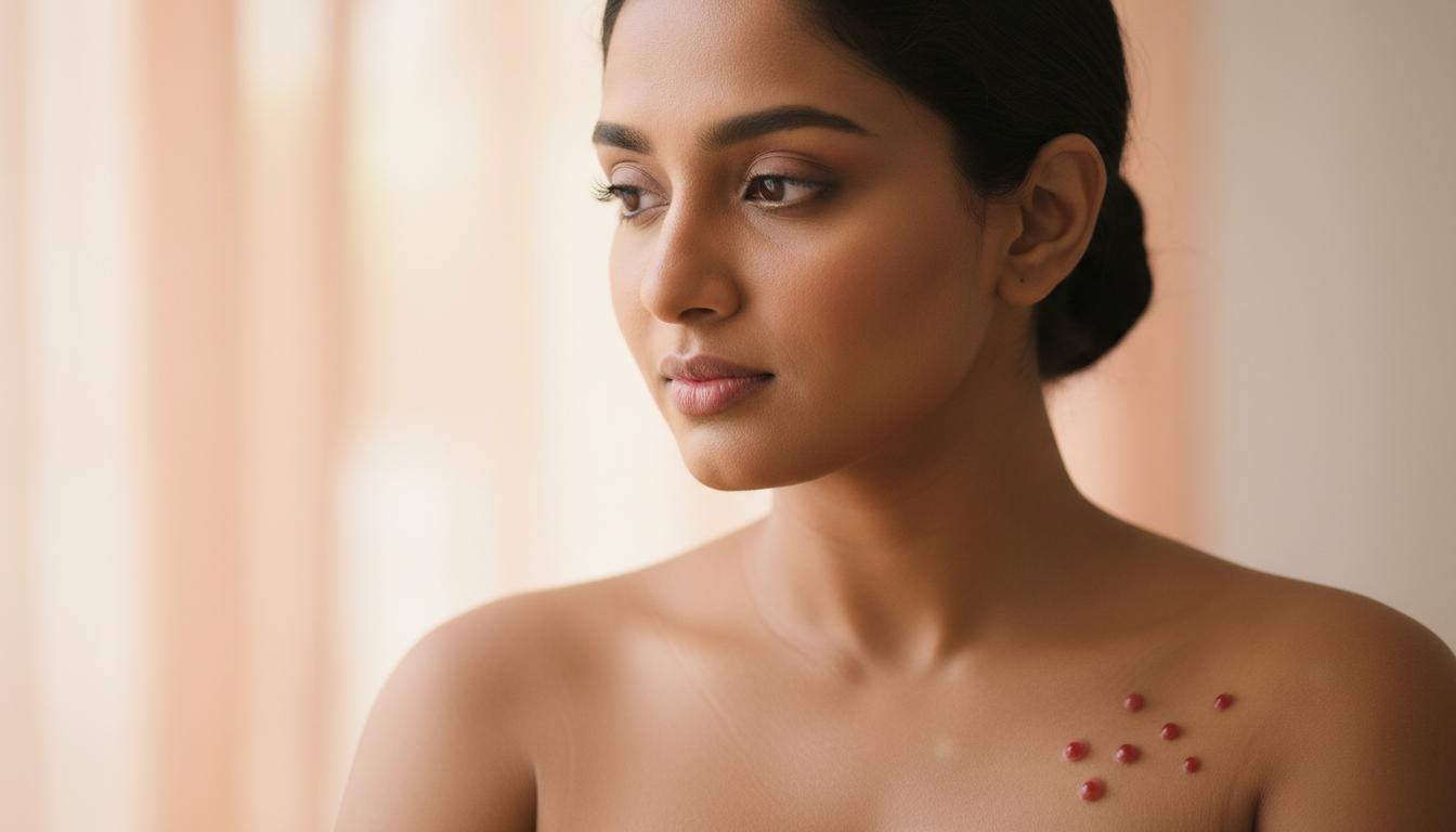 Do you have these little red spots on your body? Let's talk about Cherry Angioma!