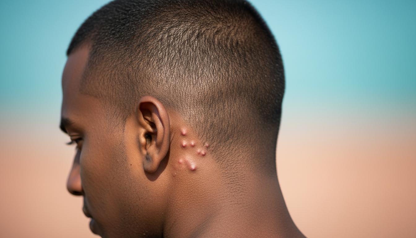Are you having annoying pimples and bumps on the back of your neck? Let's talk about Acne Keloidalis Nuchae (AKN)!