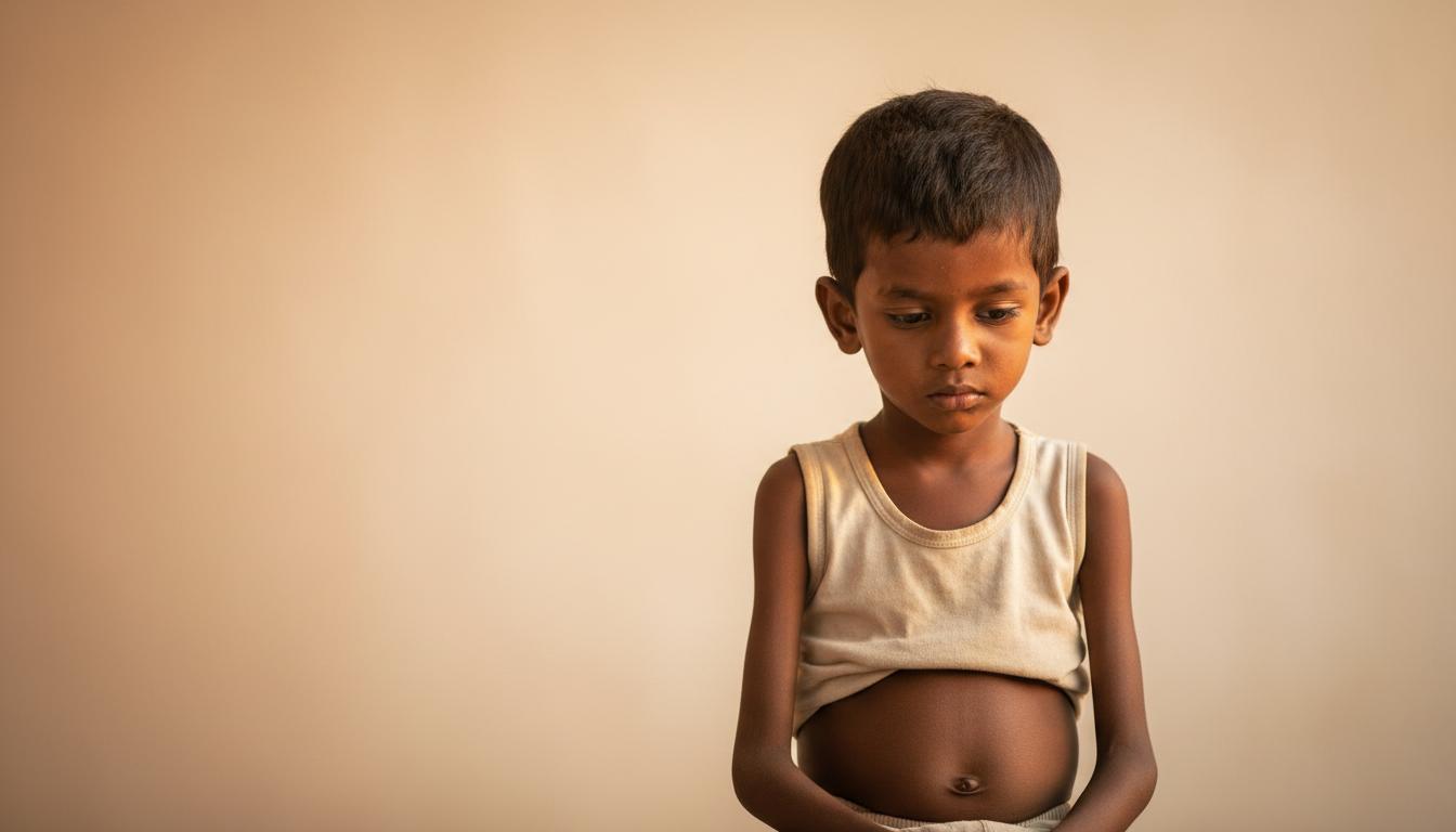 Is your child's belly getting bigger and limbs getting thinner? Let's learn about this (Kwashiorkor)?