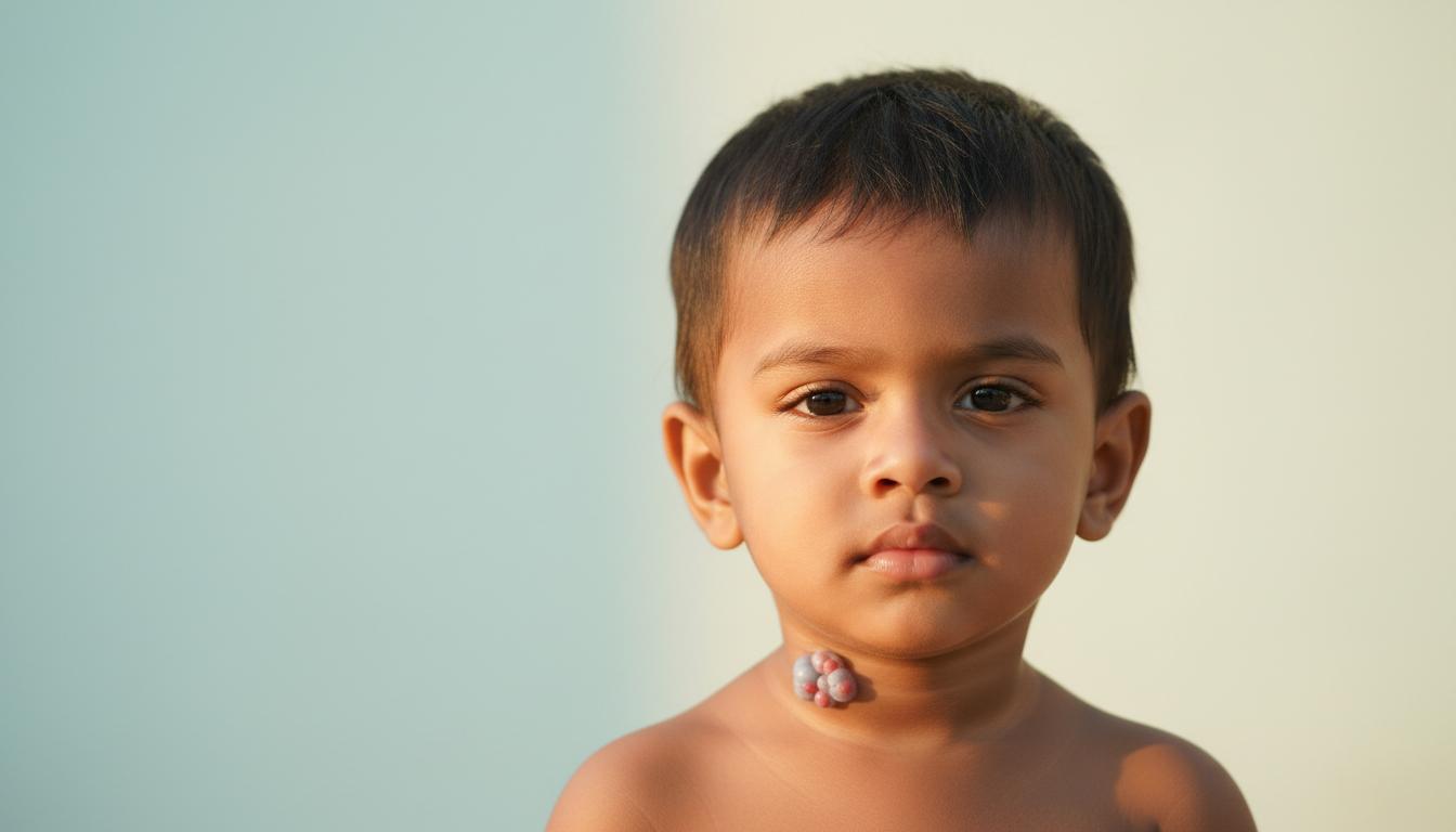 Is your little one suffering from a fluid-filled lump? Let's learn about it (Lymphangioma)!