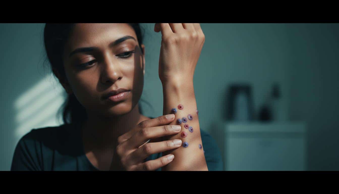 Have you noticed small red and blue bumps on your skin? Let's talk about angiokeratoma!