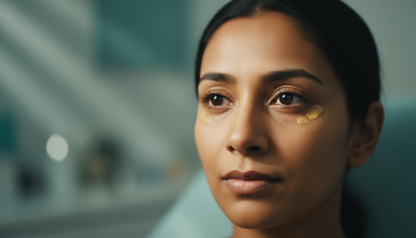 Do you have yellow spots (Xanthelasma) on the edges of your eyelids? Let's talk about this!