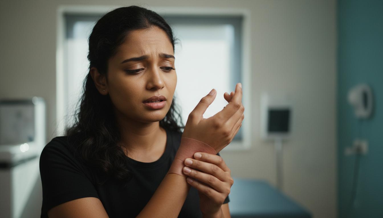 Do you also have pain and swelling in your hands and fingers? It could be tenosynovitis!