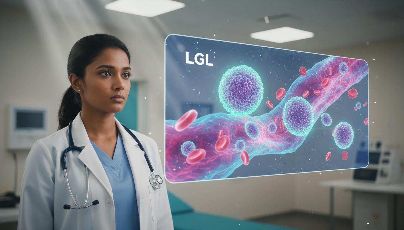 Let's learn about a rare leukemia that develops in the blood? (Large Granular Lymphocytic Leukemia - LGL)
