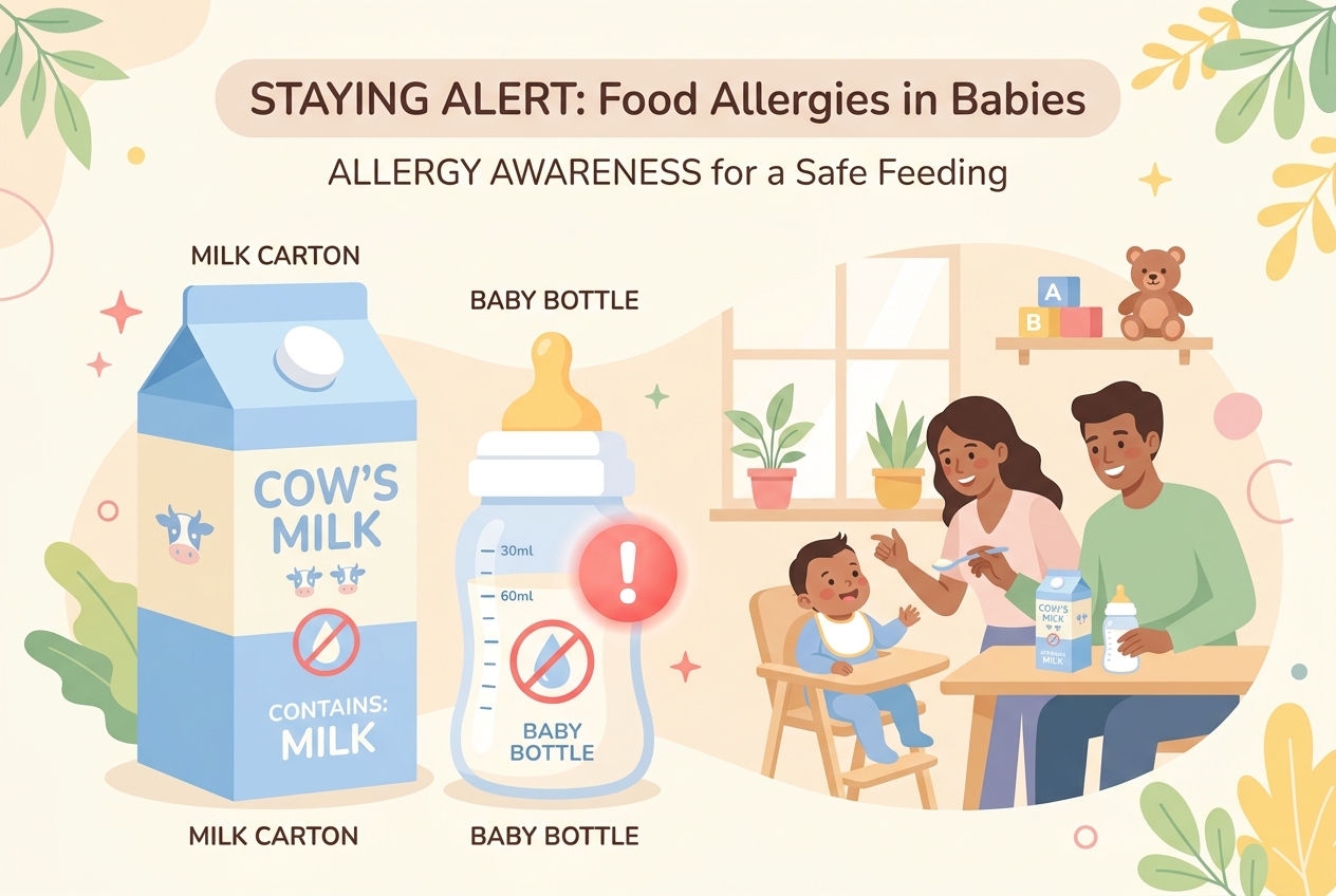 Staying Alert: Milk Allergy in Babies