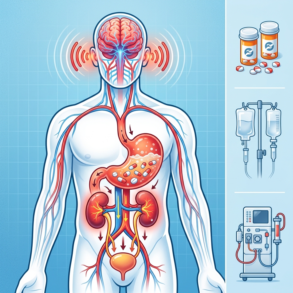 Salicylate Toxicity Infographic