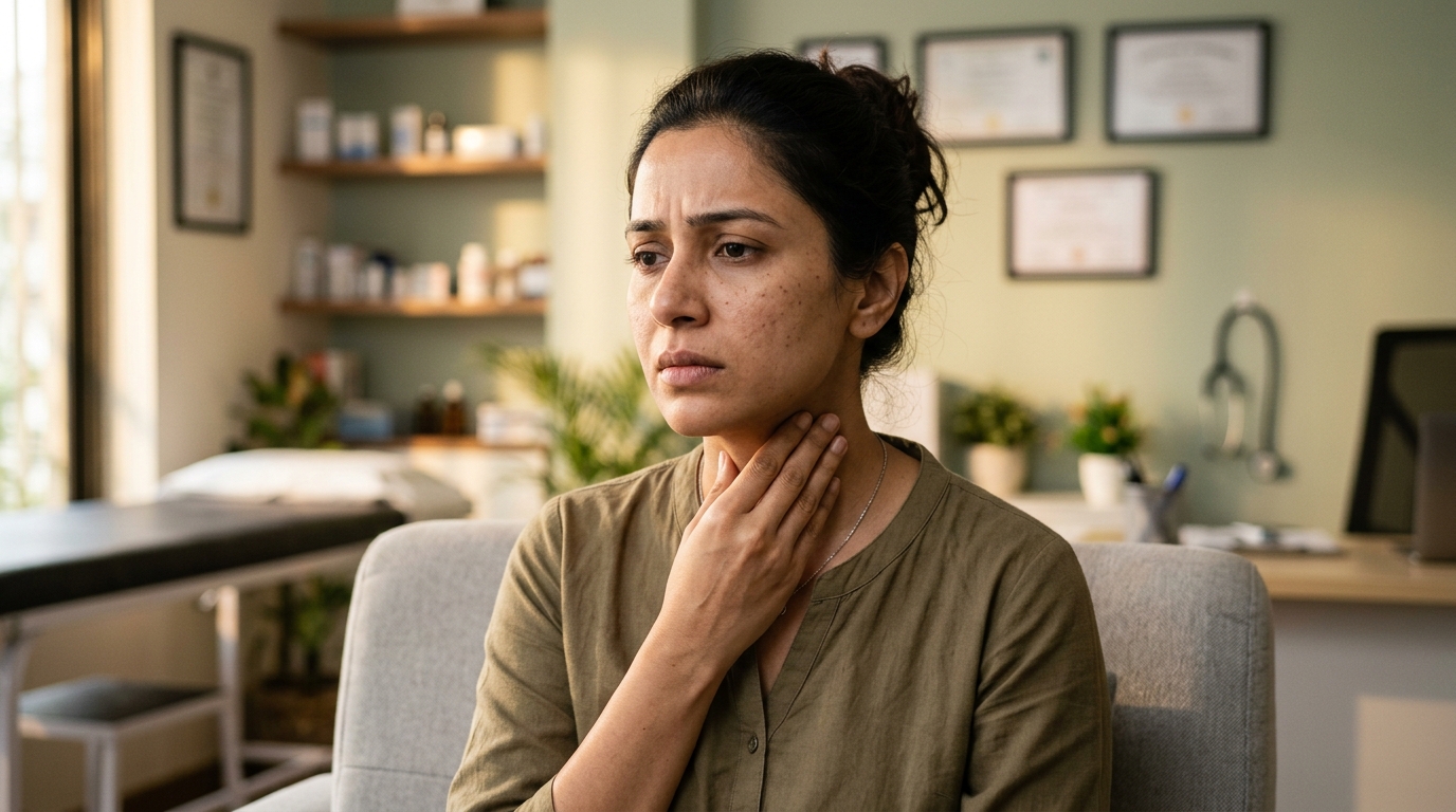 උගුර හිරවීම (Throat Tightness): වෛද්‍යවරියකගේ පැහැදිලි කිරීම
