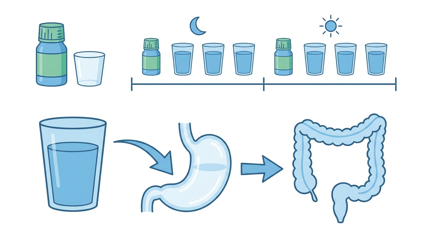 CLENPIQ (ක්ලෙන්පික්) වලින් කොලොනොස්කොපි (Colonoscopy) පරීක්ෂණයට බඩ සුද්ද කරන හැටි: ඔයා දැනගන්නම ඕන දේවල්! Infographic