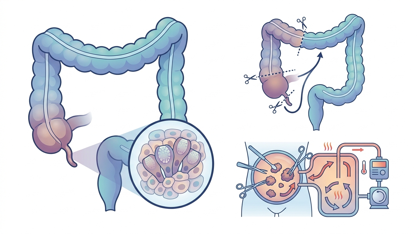 Goblet Cell Adenocarcinoma Infographic