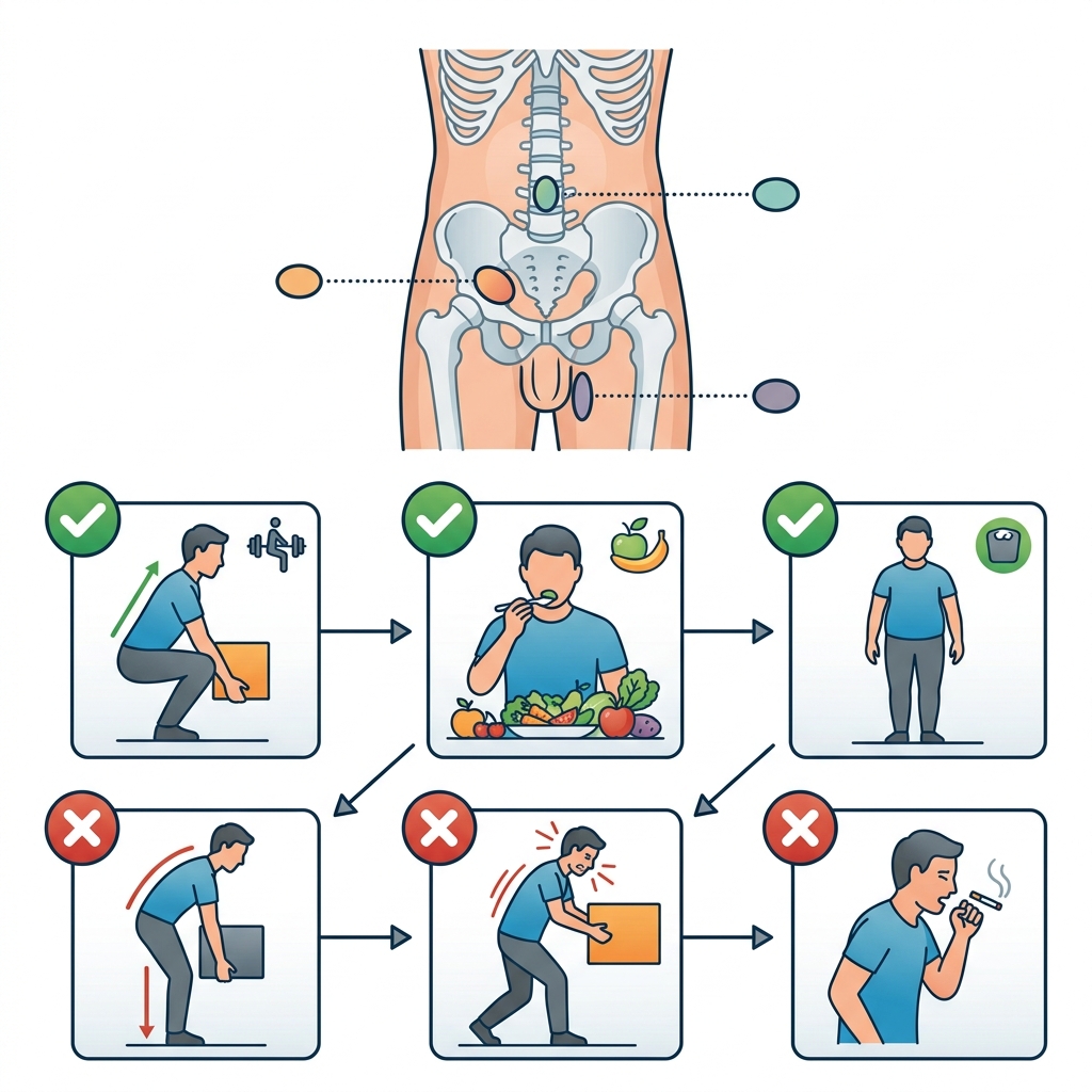 Hernia Types Infographic