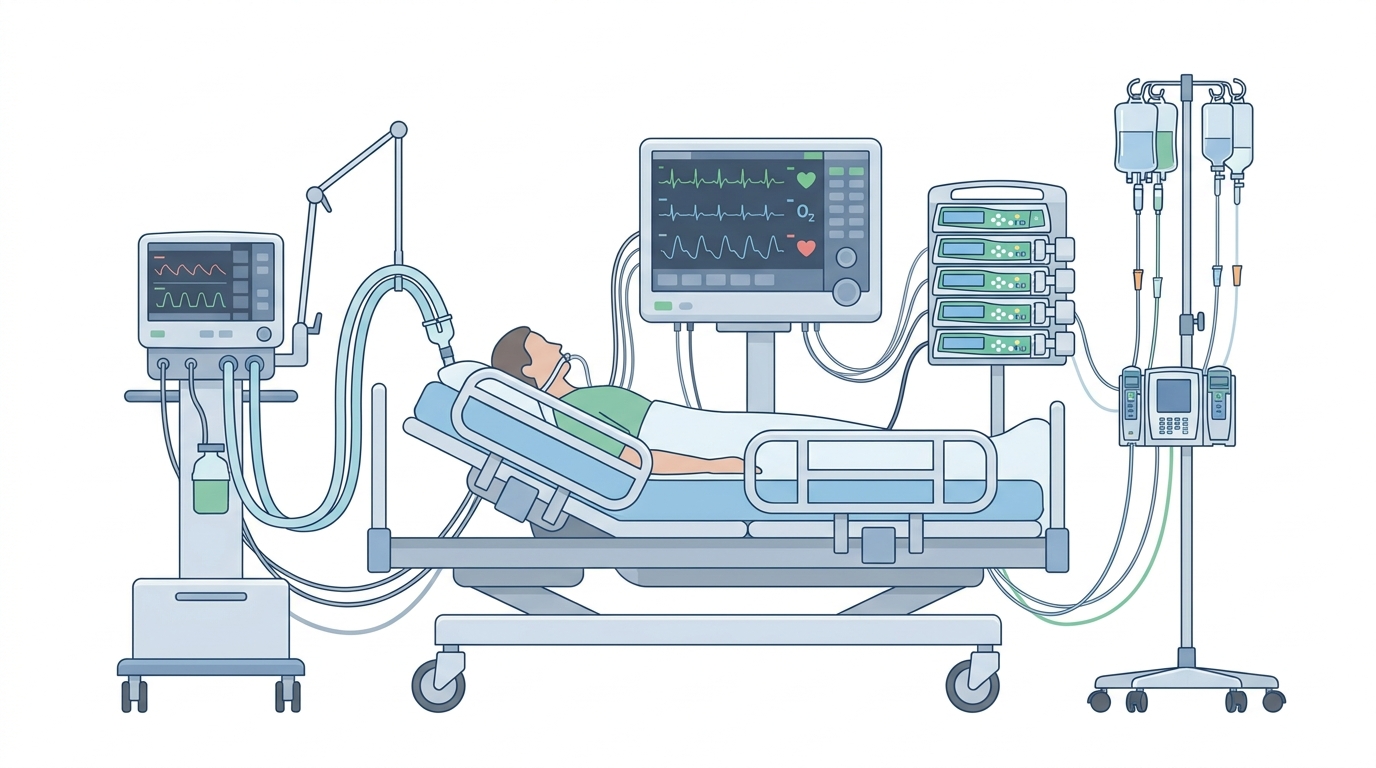 ඔයාව හරි ඔයාගේ කෙනෙක්ව හරි ICU එකට ඇතුළත් කළාද? අපි මේ ගැන කතා කරමු! (Intensive Care Unit - ICU) Infographic
